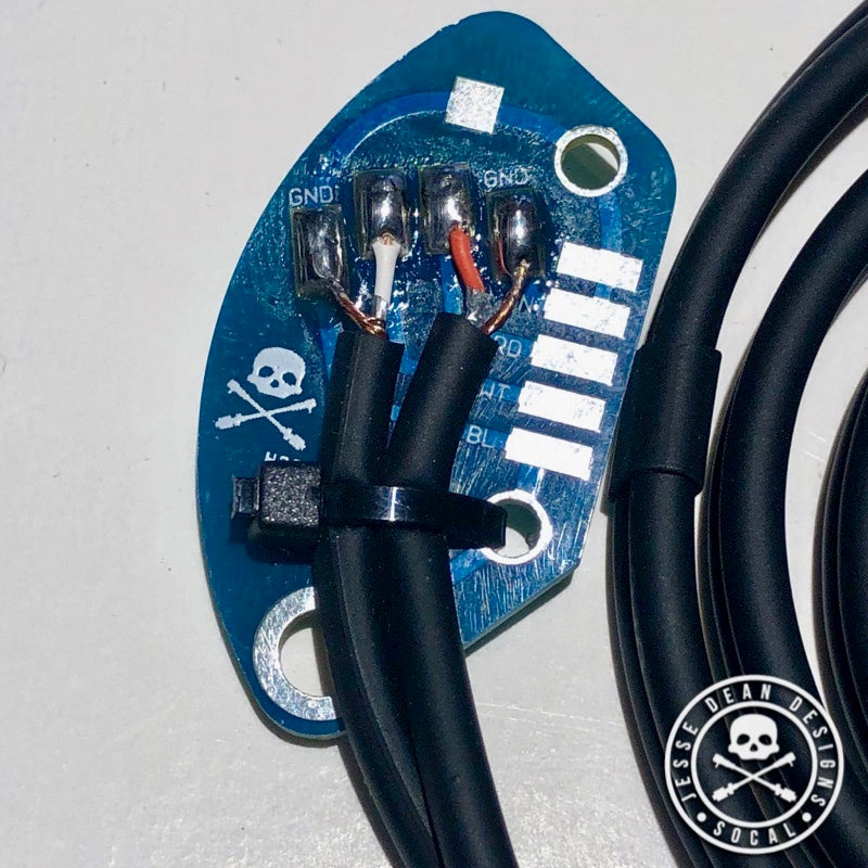 TECHNICS SL1200 RCA CABLE WITH INTERNAL GROUND PCB / TECHNICS