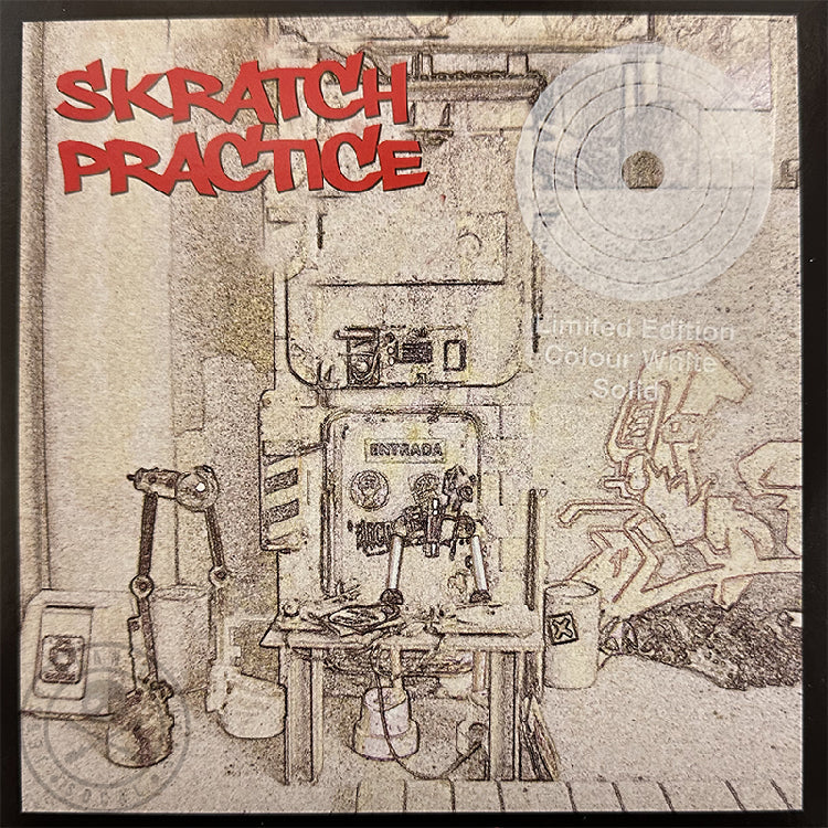 DJ T-KUT - SKRATCH PRACTICE V1 - 7IN (WHITE VINYL) / DJ T-KUT スクラッチプラクティス V1 - 7インチ (ホワイトビニール)