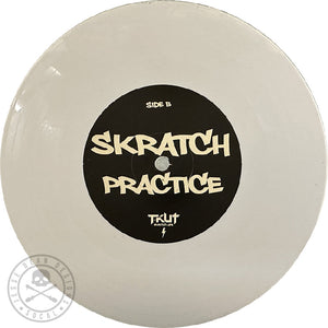 DJ T-KUT - SKRATCH PRACTICE V1 - 7IN (WHITE VINYL) / DJ T-KUT スクラッチプラクティス V1 - 7インチ (ホワイトビニール)