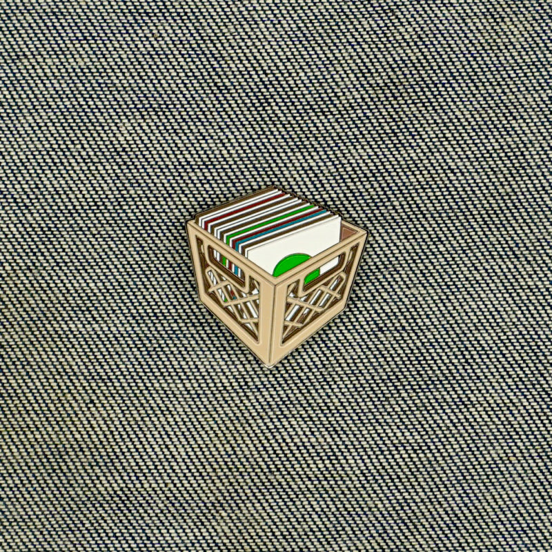 JDD ENAMEL PIN - CRATE