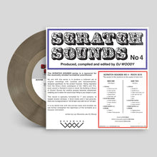 画像をギャラリービューアに読み込む, DJ WOODY - SCRATCH SOUNDS NO 4 - 7&quot;INCH (GOLD OR RED VINYL) / DJ WOODY スクラッチサウンド ナンバー 4 - 7&quot;インチ (ゴールド、レッド ヴァイナル)