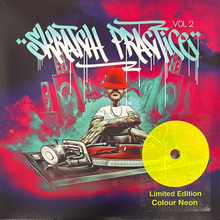 画像をギャラリービューアに読み込む, DJ T-Kut Scratch Practice Vol. 2 - 7IN (NEON YELLOW VINYL) / DJ T-KUT - スクラッチの練習VOL 2 - 7IN (ネオン イエロー ヴァイナル)