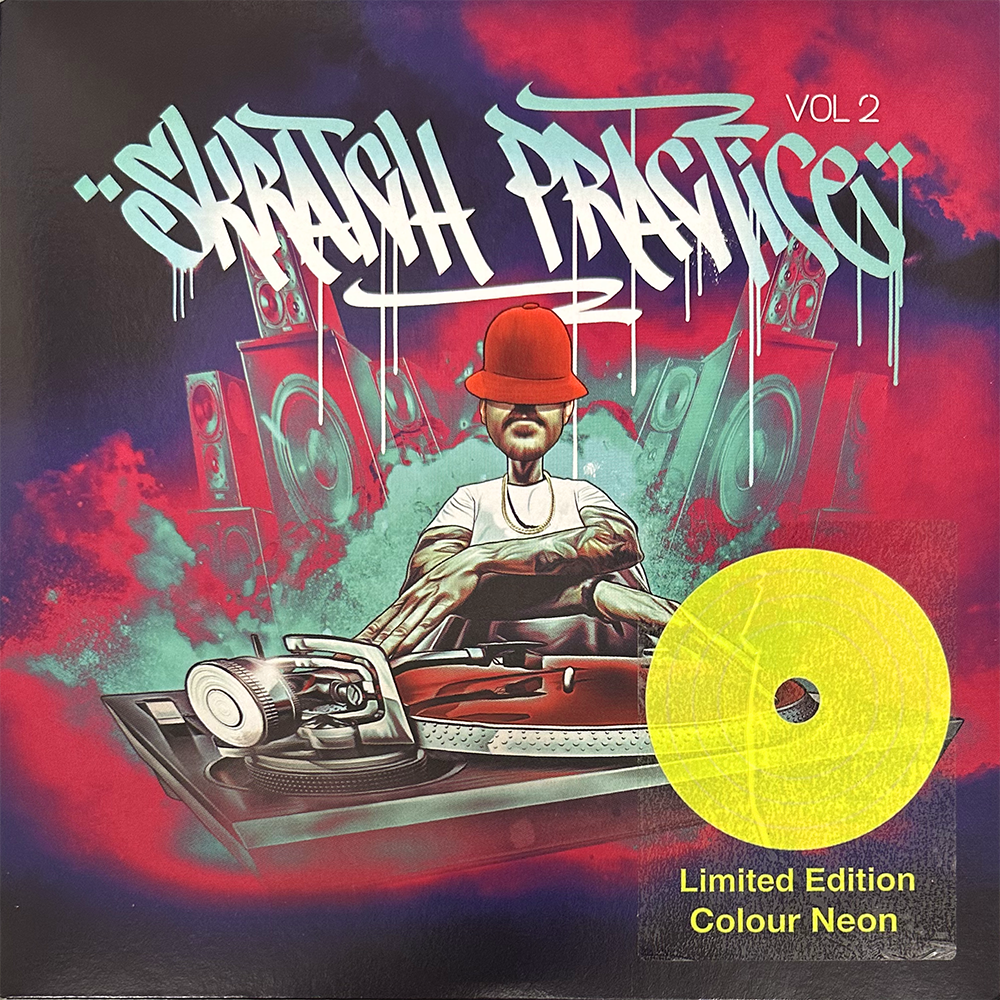 DJ T-Kut Scratch Practice Vol. 2 - 7IN (NEON YELLOW VINYL) / DJ T-KUT - スクラッチの練習VOL 2 - 7IN (ネオン イエロー ヴァイナル)