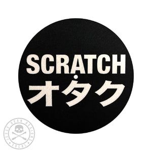 JDD 7 INCH SCRATCH OTAKU SLIPMAT / 7 インチ用スリップマット