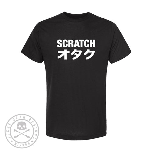 JDD SCRATCH OTAKU T-SHIRT / JDD スクラッチ オタク T シャツ