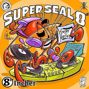 DJ Q-BERT - SUPERSEAL - 8.2"INCH VOL 2 (ORANGE) / DJ Q-BERT - スーパーシール - 8.2"インチ (オレンジ ヴァイナル)