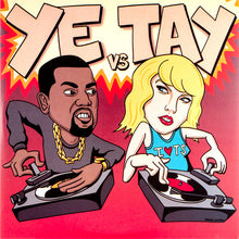 画像をギャラリービューアに読み込む, YE VS TAY - SKRATCH SNOBS - 7IN (TRANSPARENT RED VINYL) / カニエ VS テイラー スイフト - スクラッチ ノブス - 7インチ (赤透明 ヴァイナル)