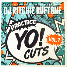 画像をギャラリービューアに読み込む, PRACTICE YO! CUTS V7 - 7&quot; (LT BLUE VINYL) / スクラッチ練習必須シリーズ！V7 - 7インチ (LTブルー ヴァイナル)