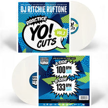 画像をギャラリービューアに読み込む, DJ RITCHIE RUFTONE - PRACTICE YO! CUTS VOL 2 - 12&quot;INCH (WHITE VINYL) / DJ RITCHIE RUFTONE - スクラッチ練習必須シリーズ！VOL 2 - 12&quot;インチ (ホワイト ヴァイナル)