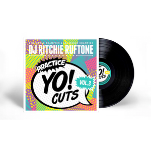 PRACTICE YO! CUTS V3 - 12" (BLACK VINYL) / スクラッチ練習必須シリーズ！V3 - 12インチ (ブラック ヴァイナル)