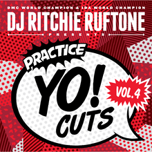 画像をギャラリービューアに読み込む, PRACTICE YO! CUTS V4 - 12&quot; (RED VINYL) / スクラッチ練習必須シリーズ！V4 - 12インチ (レッド ヴァイナル)