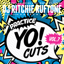 画像をギャラリービューアに読み込む, PRACTICE YO! CUTS V7 - 12&quot; (LIGHT BLUE VINYL) / スクラッチ練習必須シリーズ！V7 - 12インチ (ライト ブルー ヴァイナル)