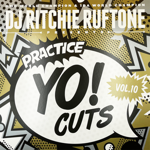 PRACTICE YO! CUTS V10 - 12" (GOLDEN VINYL) / スクラッチ練習必須シリーズ！V10 - 12インチ (ゴールデン ヴァイナル)