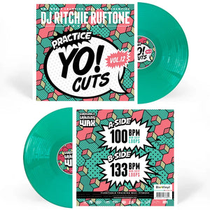 DJ RITCHIE RUFTONE - PRACTICE YO! CUTS VOL 12 - 12"INCH (ECO GREEN VINYL) / DJ RITCHIE RUFTONE - スクラッチ練習必須シリーズ！VOL 12 - 12"インチ (エコ グリーン ヴァイナル)